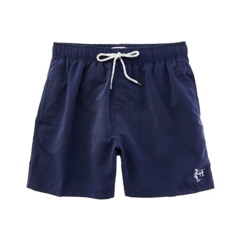 Endless Summer Mens  Solid Volley Swim Short, Blue